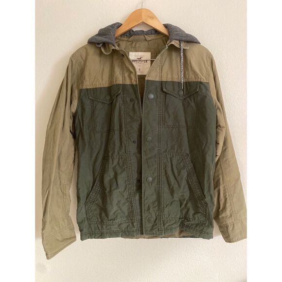 Hollister | Colorblock Canvas Jacket, Size S - Picture 1 of 9